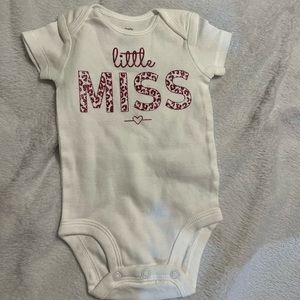 Baby girl onesie